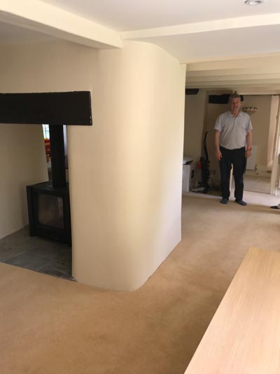 Refurbishment Listed Thatched Cottage Iwerne Minster - Emerald Painters Portfolio