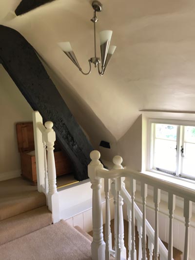 Refurbishment Listed Thatched Cottage Iwerne Minster - Emerald Painters Portfolio