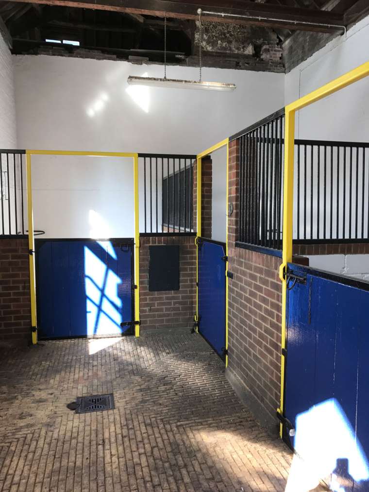 After - Horse Stables Refurbishment Bryanston School Blandford - Emerald Painters Portfolio