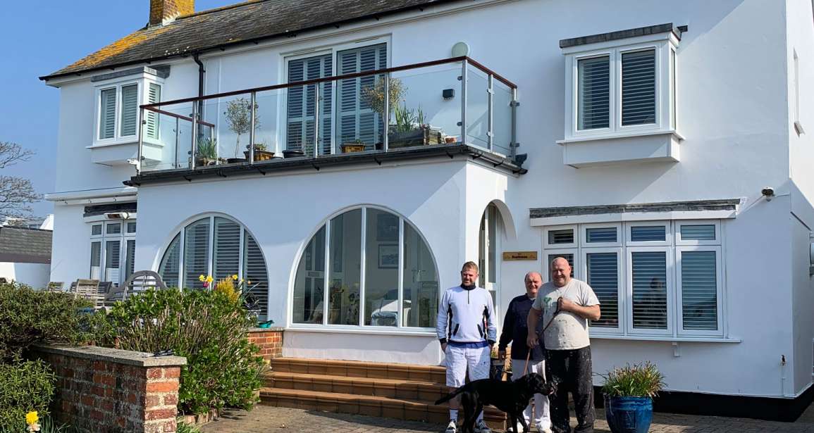 Featured Exterior Painting Contract at Mudeford for Local Councillor - Emerald Painters Portfolio