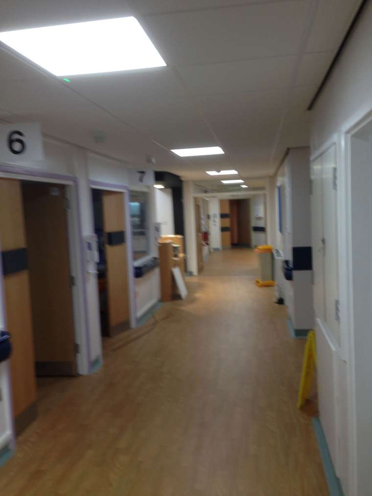 Interior Painting Poole Hospital Ward C3