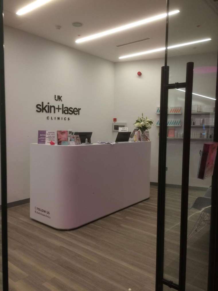 UK Skin and Laser Clinics Shop Painting in Ealing, London