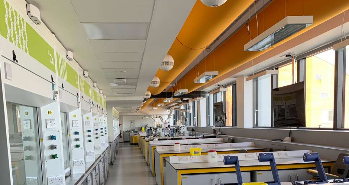 Featured - Southampton University - Painting of Chemistry Labs